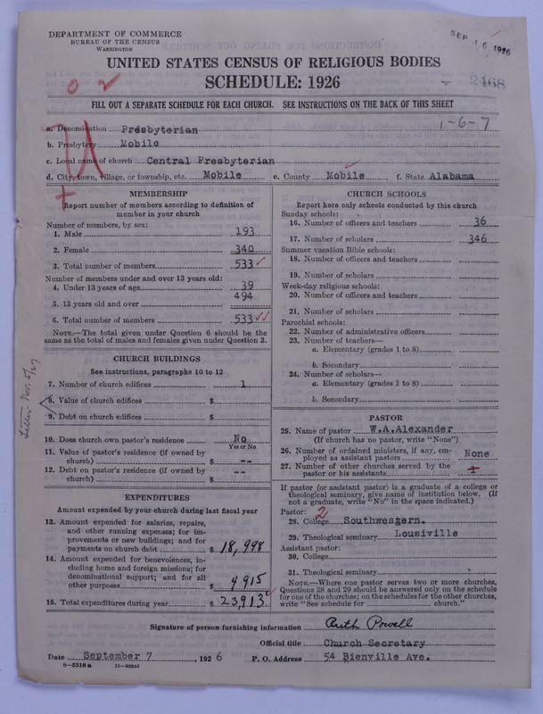 Scan of Presbyterian Church in the United States: 2468