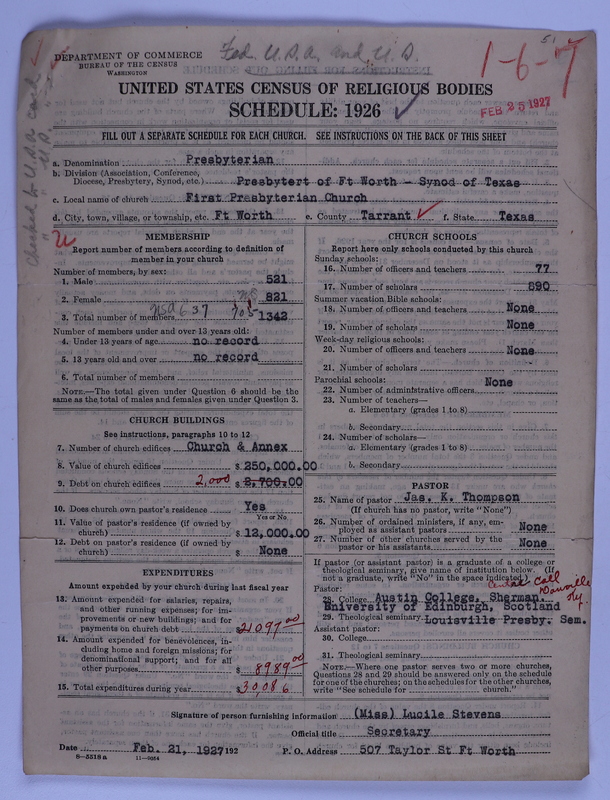 Scan of Federated Churches: 51