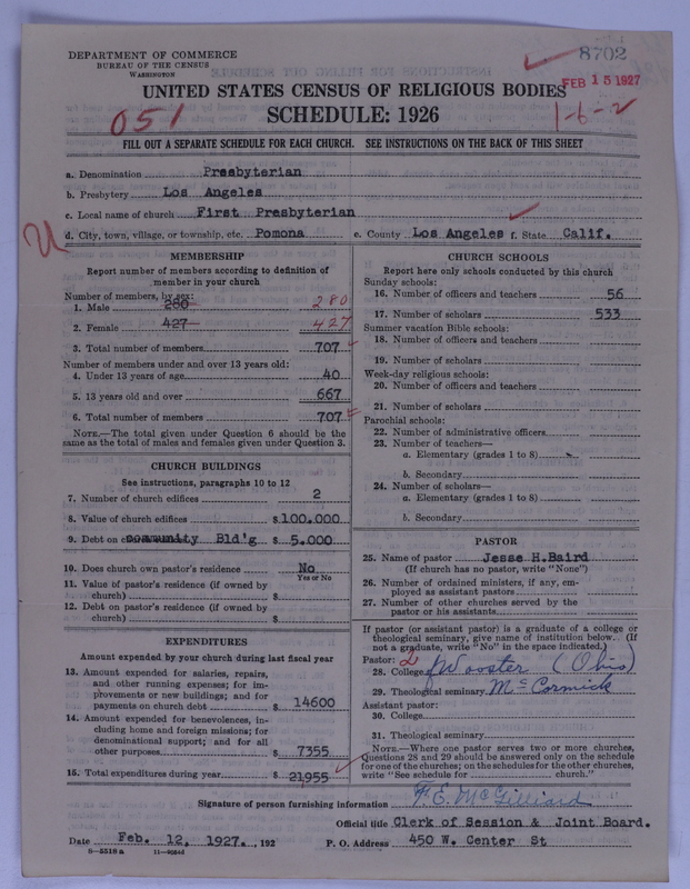 Scan of Presbyterian Church in the United States of America: 8702
