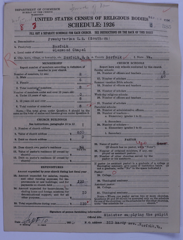 Scan of Presbyterian Church in the United States: 385