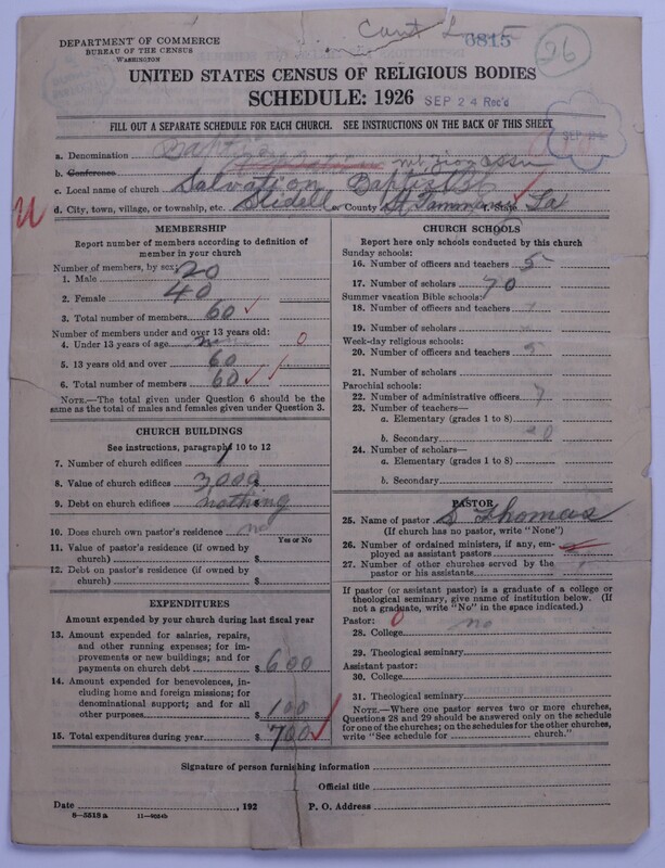 Scan of Negro Baptists: 6815