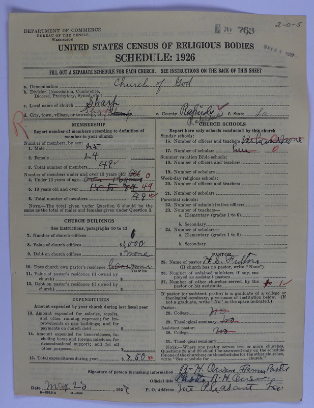 Scan of Church of God (Headquarters, Anderson, Ind.): 768