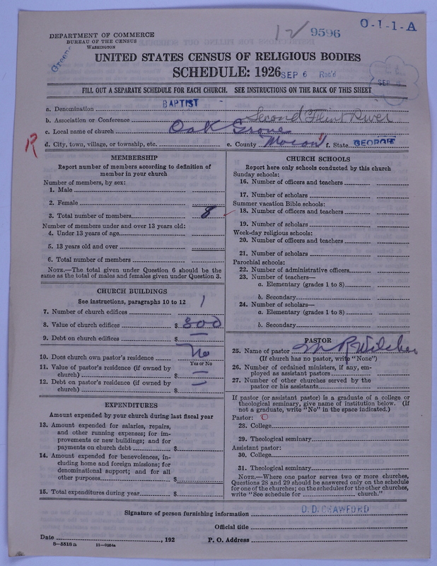 Scan of Negro Baptists: 9596