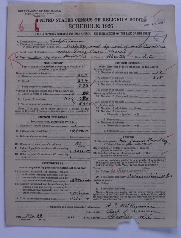 Scan of Presbyterian Church in the United States: 1305