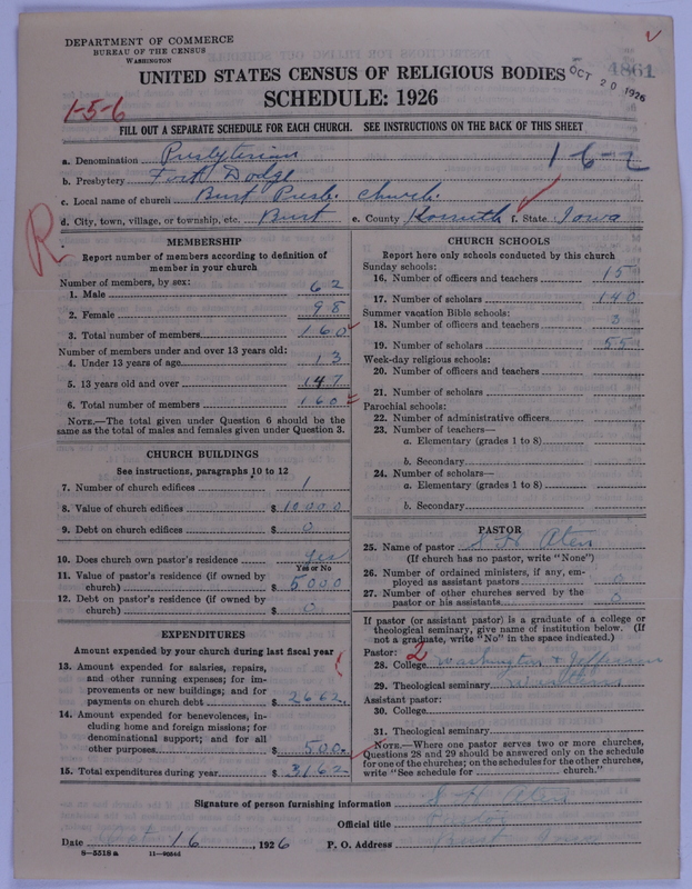 Scan of Presbyterian Church in the United States of America: 4861
