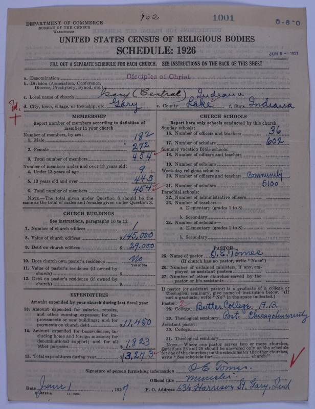 Scan of Disciples of Christ: 1001