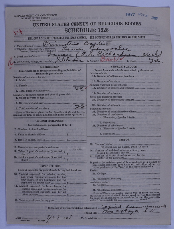 Scan of Primitive Baptists: 967