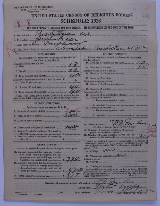 Scan of Presbyterian Church in the United States: 691
