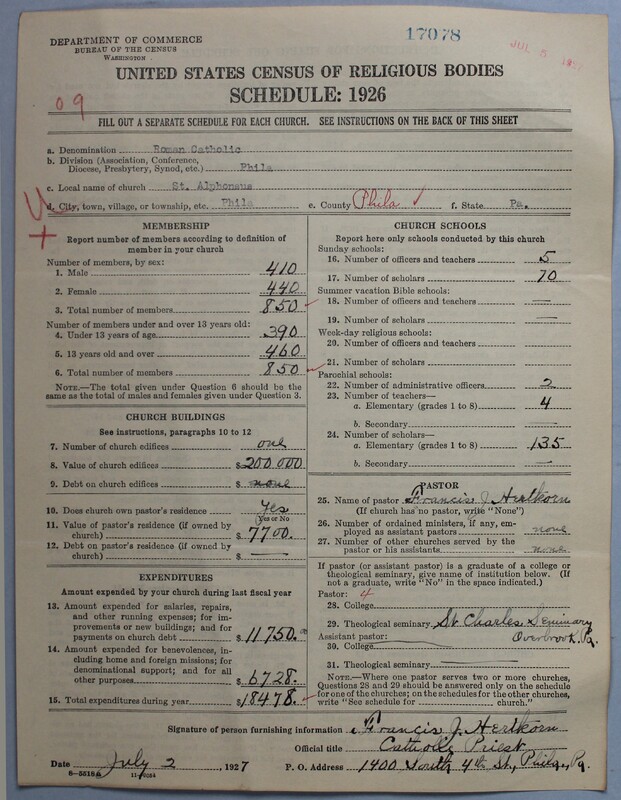 Scan of Roman Catholic Church: 17078