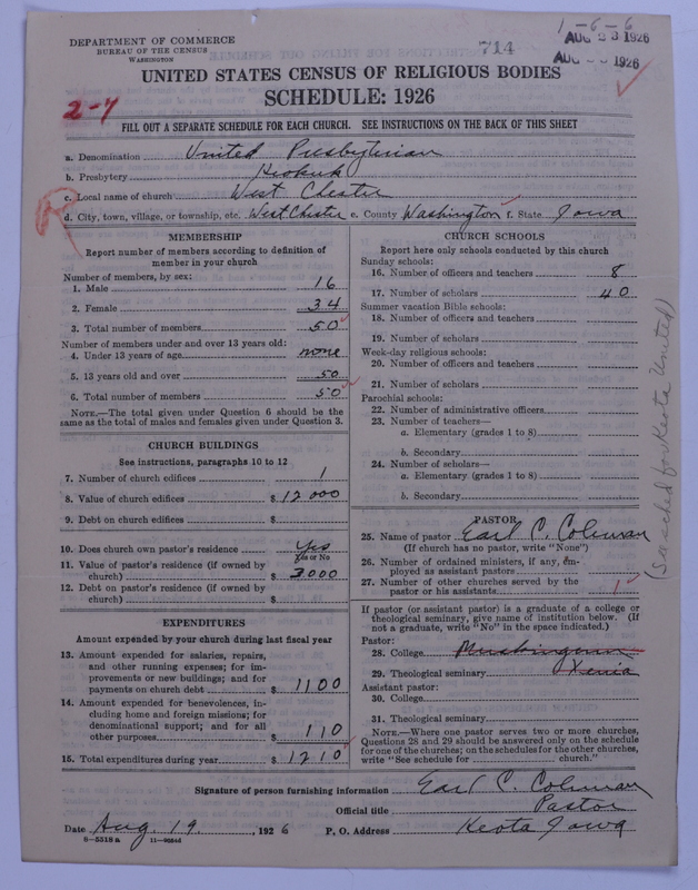 Scan of United Presbyterian Church of North America: 714