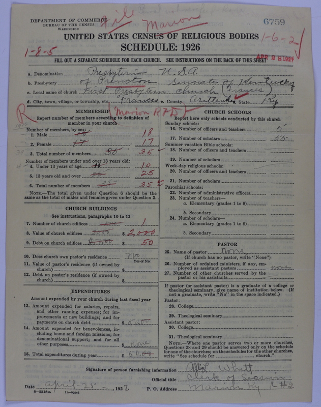 Scan of Presbyterian Church in the United States of America: 6759