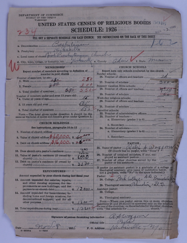 Scan of Presbyterian Church in the United States of America: 5046