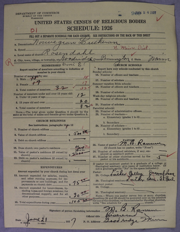 Scan of Norwegian Lutheran Church of America: 969