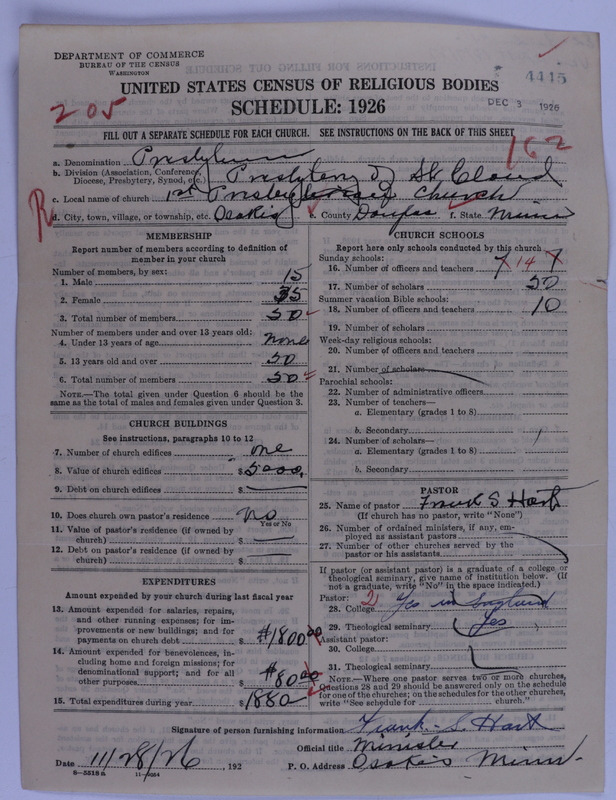 Scan of Presbyterian Church in the United States of America: 4445
