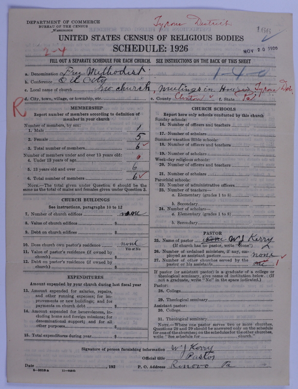 Scan of Free Methodist Church of North America: 166