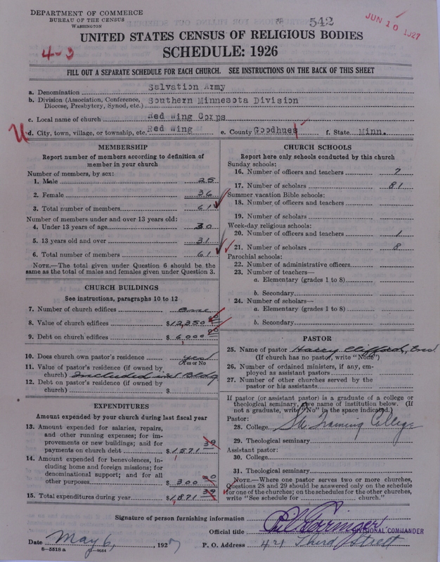 Scan of Salvation Army: 542