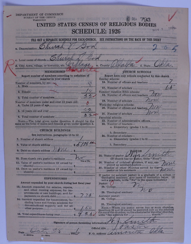 Scan of Church of God (Headquarters, Anderson, Ind.): 793