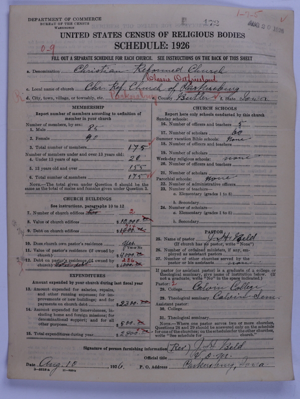 Scan of Christian Reformed Church: 172