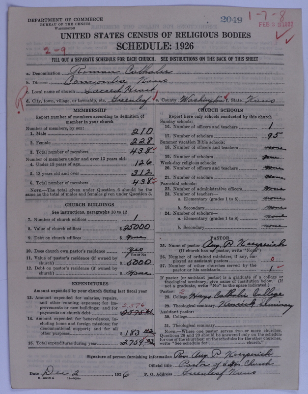 Scan of Roman Catholic Church: 2049