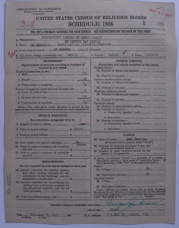 Scan of Reorganized Church of Jesus Christ of Latter Day Saints: 98