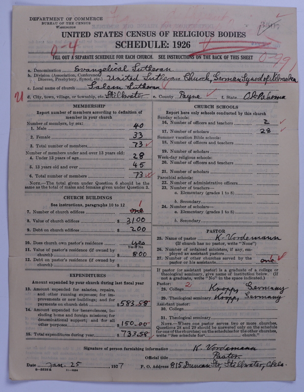 Scan of United Lutheran Church in America: 3507