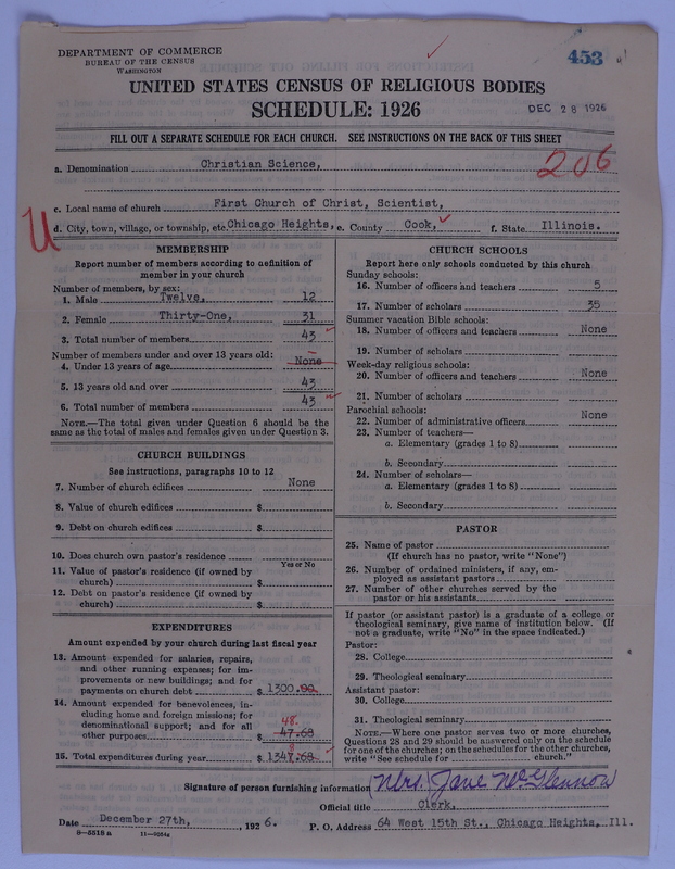 Scan of Church of Christ, Scientist: 453