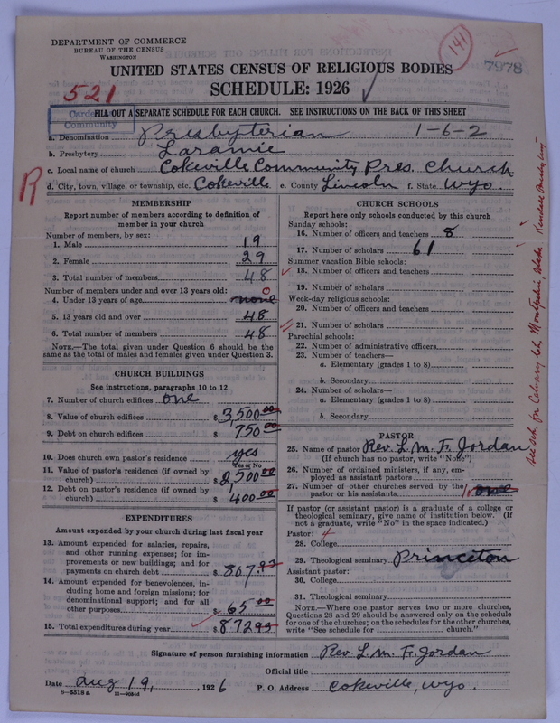 Scan of Presbyterian Church in the United States of America: 7978