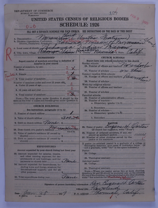 Scan of Moravian Church in America: 127