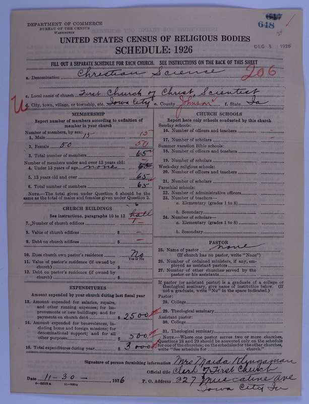 Scan of Church of Christ, Scientist: 648