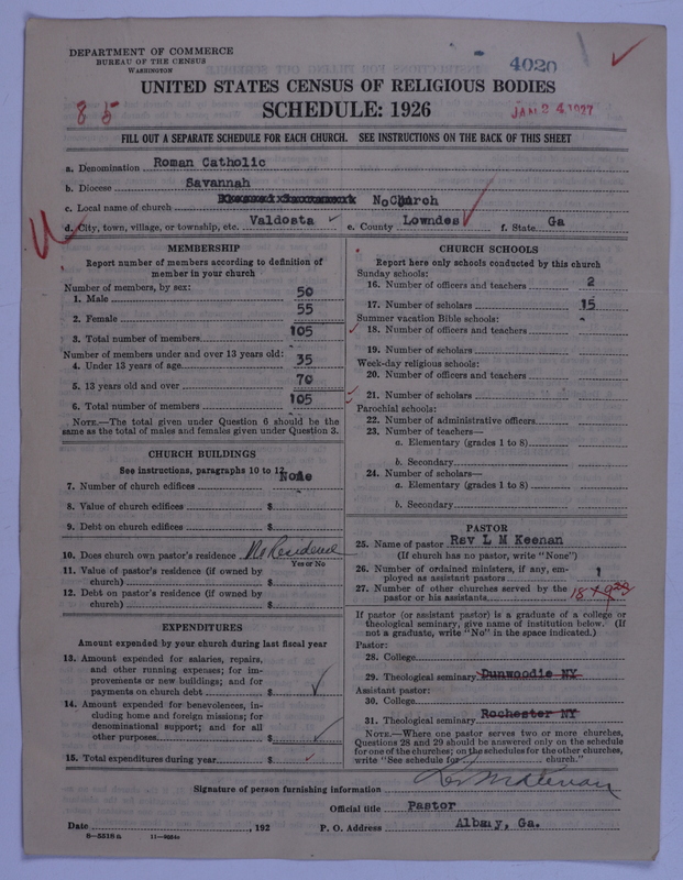 Scan of Roman Catholic Church: 4020