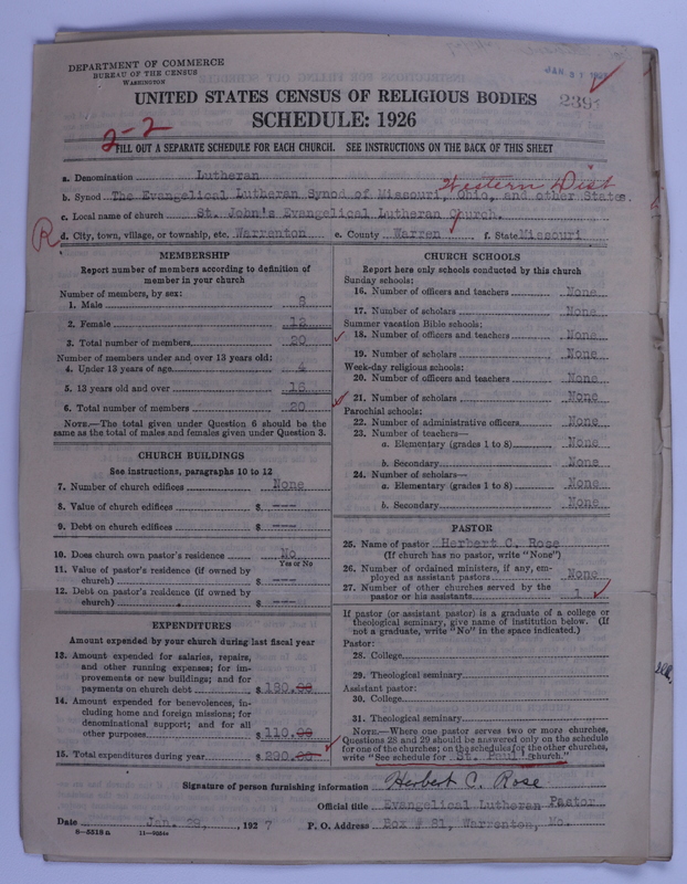 Scan of Evangelical Lutheran Synodical Conference of America: Evangelical Lutheran Synod of Missouri, Ohio, and Other States: 2391