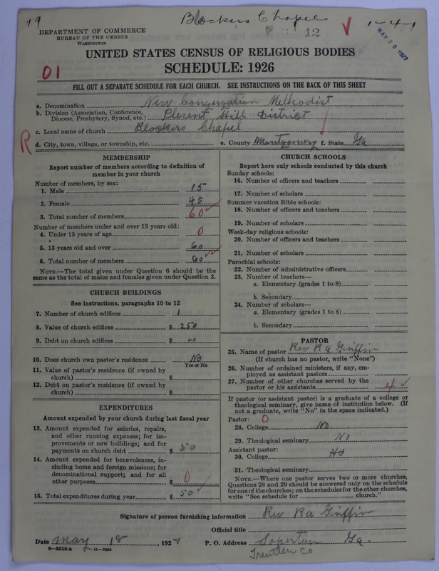 Scan of New Congregational Methodist Church: 12