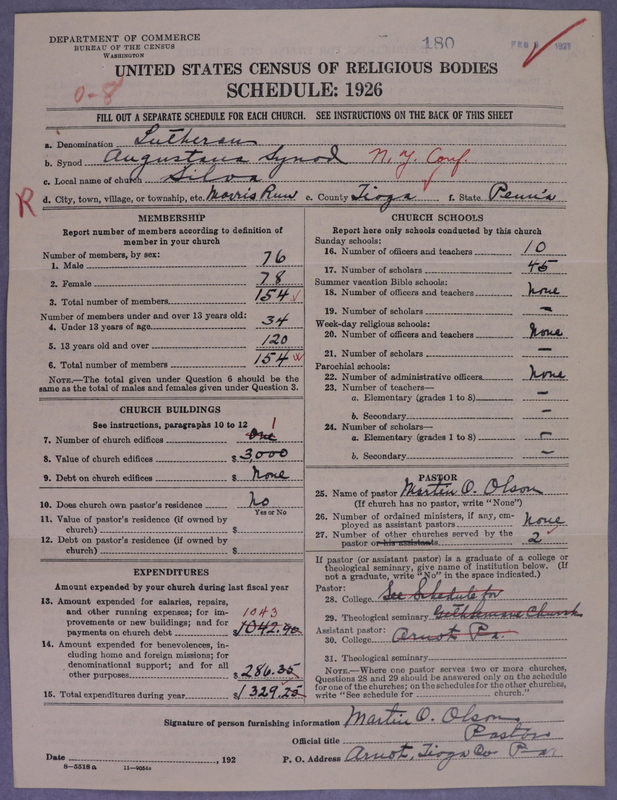 Scan of Evangelical Lutheran Augustana Synod of North America: 180