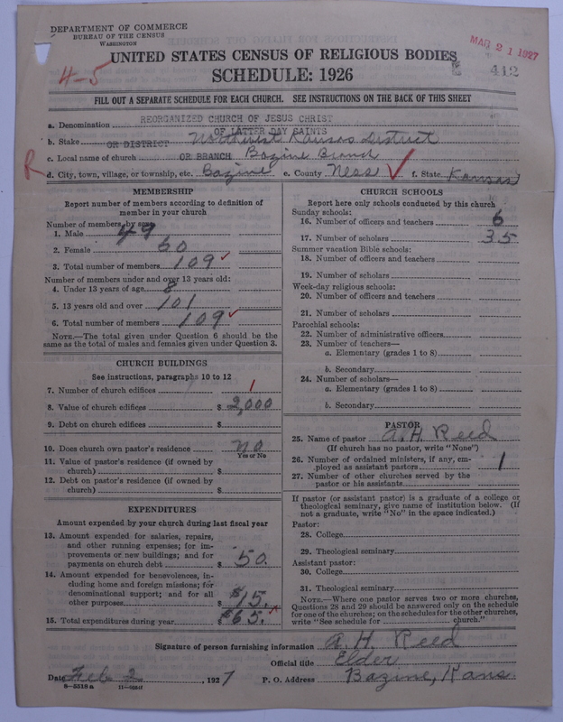 Scan of Reorganized Church of Jesus Christ of Latter Day Saints: 412