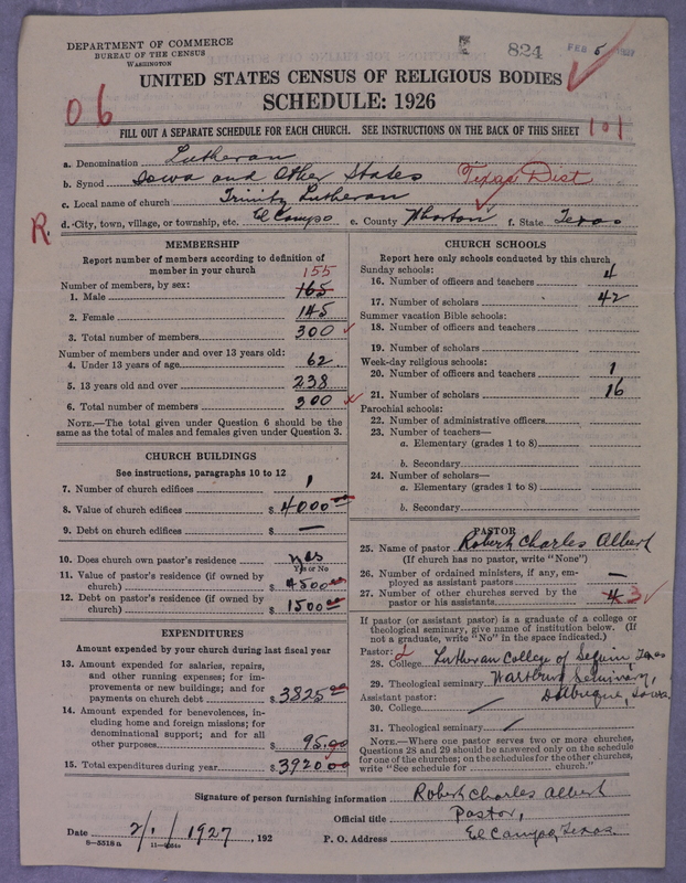 Scan of Evangelical Lutheran Synod of Iowa and Other States: 824