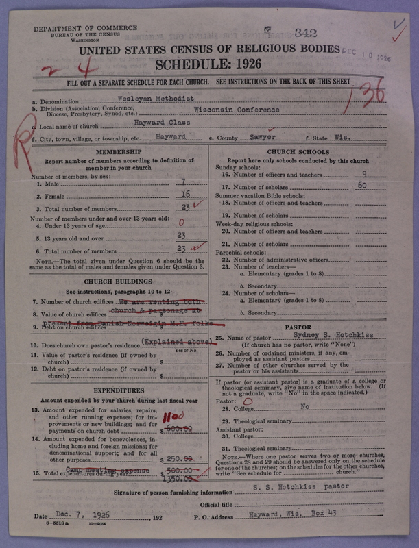 Scan of Wesleyan Methodist Connection (or Church) of America: 342