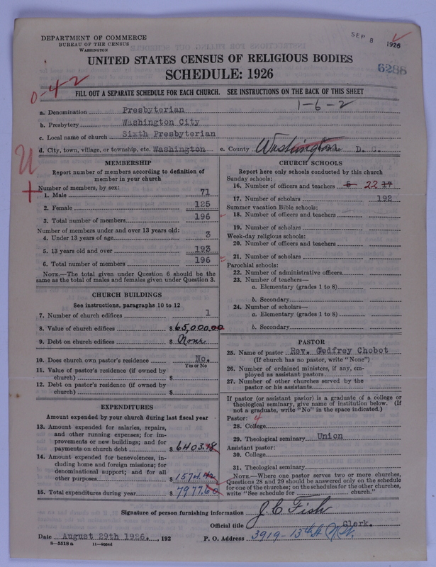 Scan of Presbyterian Church in the United States of America: 6288