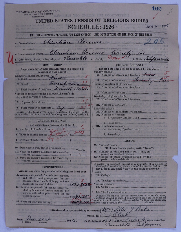 Scan of Church of Christ, Scientist: 162