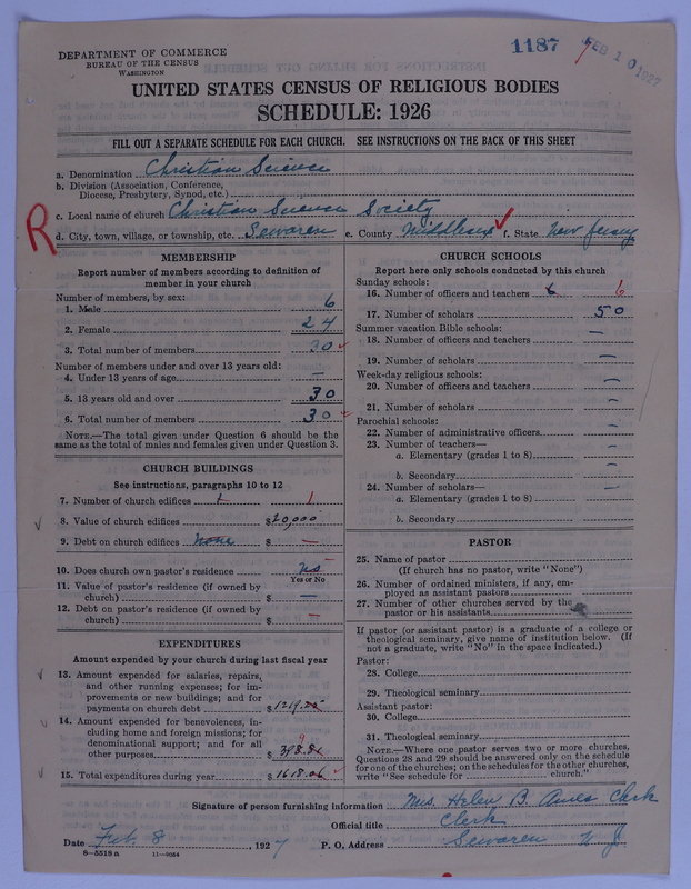 Scan of Church of Christ, Scientist: 1187