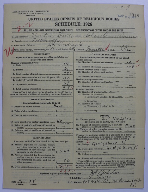 Scan of United Lutheran Church in America: 1018