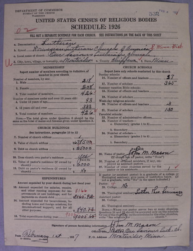 Scan of Norwegian Lutheran Church of America: 532
