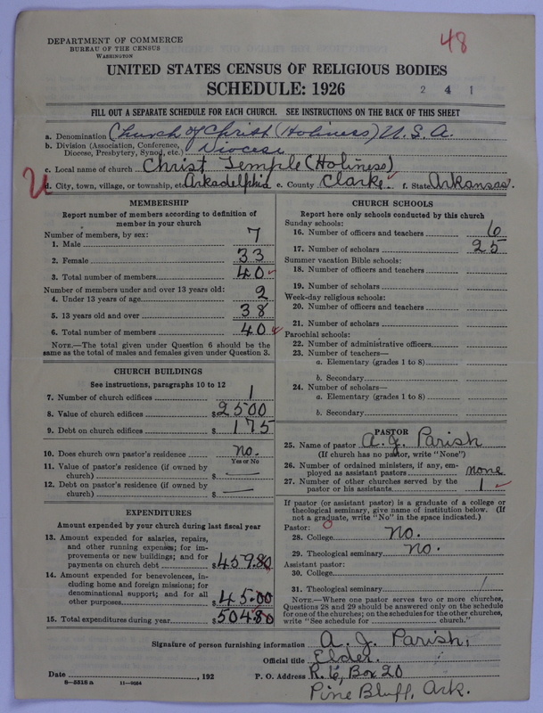 Scan of Church of Christ (Holiness) U.S.A.: 48