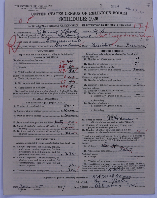 Scan of Reformed Church in the United States: 318