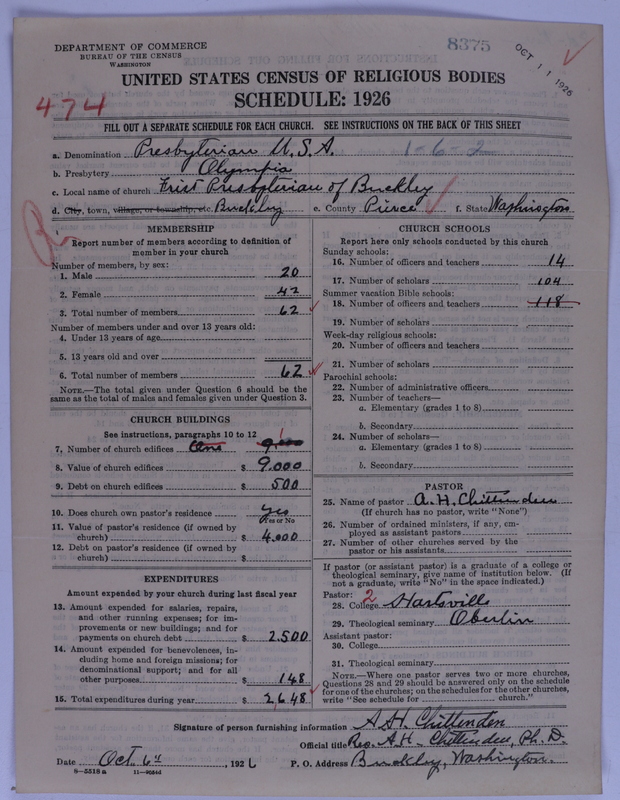 Scan of Presbyterian Church in the United States of America: 8375