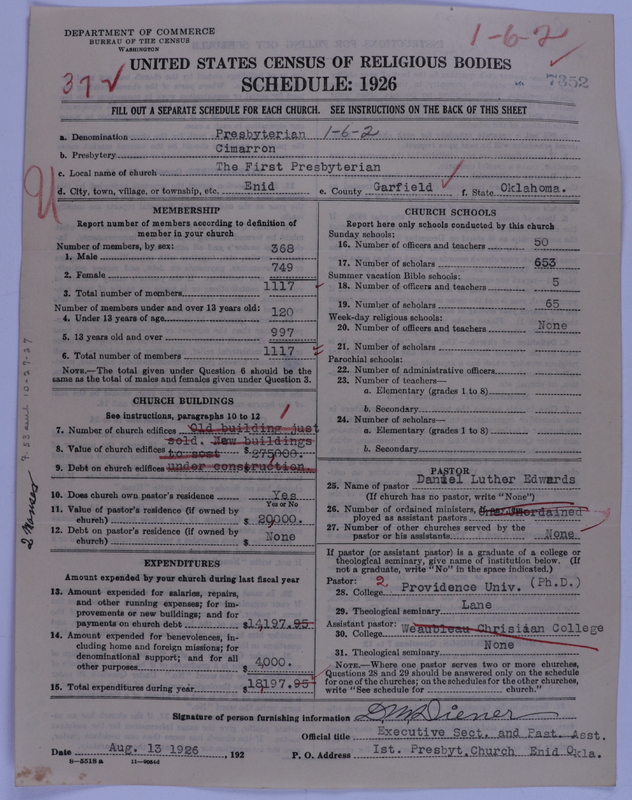 Scan of Presbyterian Church in the United States of America: 7352
