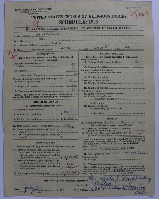 Scan of United Lutheran Church in America: 2030