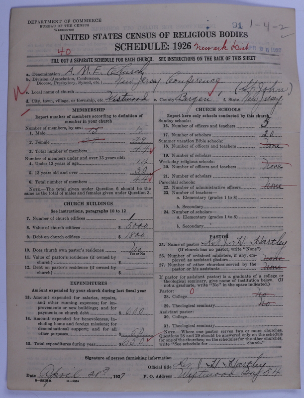 Scan of African Methodist Episcopal Church: 91
