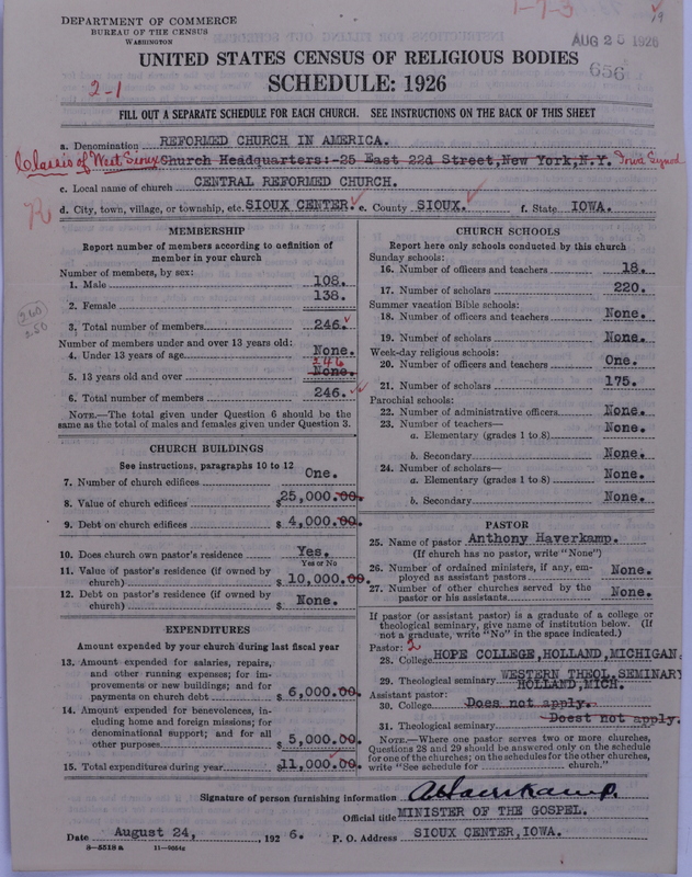 Scan of Reformed Church in America: 656