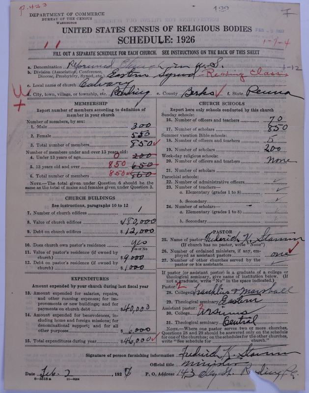 Scan of Reformed Church in the United States: 122
