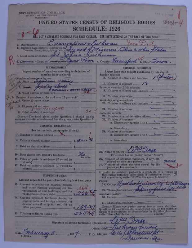 Scan of Evangelical Lutheran Synodical Conference of America: Evangelical Lutheran Synod of Missouri, Ohio, and Other States: 2039